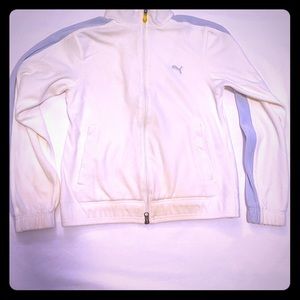 Vintage Puma Velour Track Jacket